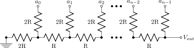 resistor ladder