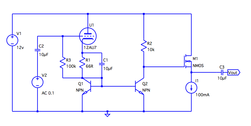 Initial amp design